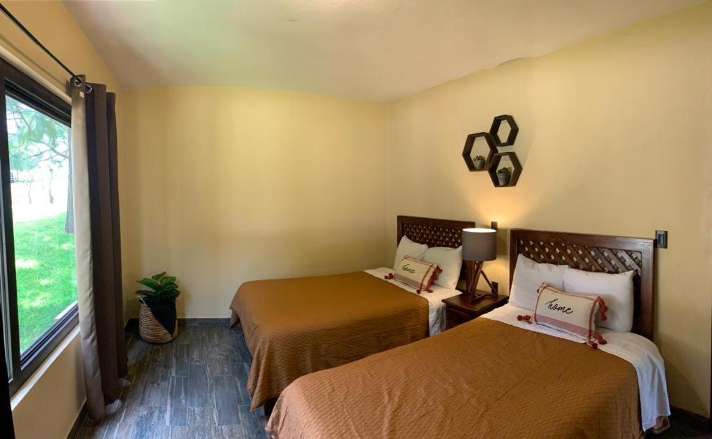 Cabana No.6 Puerta Del Bosque Mazamitla. ภายนอก รูปภาพ