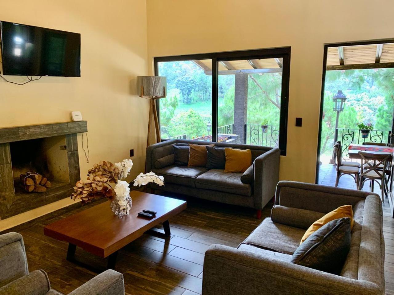 Cabana No.6 Puerta Del Bosque Mazamitla. ภายนอก รูปภาพ